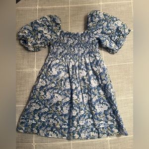 Janie and Jack smocked floral dress, size 6